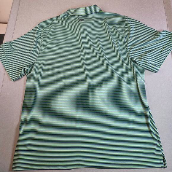 Cutter & Buck DryTec Polo XXL U.S. Open 2015 Chambers Bay Stripe Shirt - Picture 2 of 12